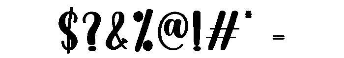 Beauty Beach Font OTHER CHARS