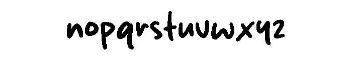 Beauty Cherry Font LOWERCASE