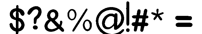 Beauty Garden Font OTHER CHARS