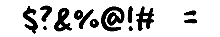 Beauty Sunny Font OTHER CHARS