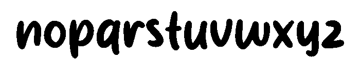 Beauty Sunny Font LOWERCASE