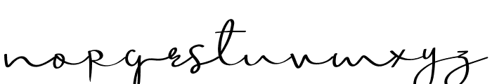 BeautyDream Font LOWERCASE