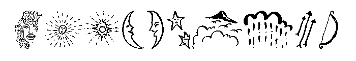 BeautyHeartDoodles-Doodles Font OTHER CHARS