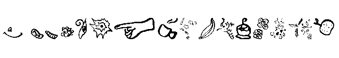 BeautyHeartDoodles-Doodles Font LOWERCASE