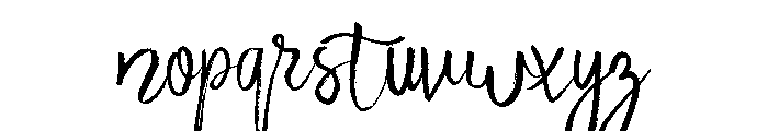 BeautyHeartPersonaluse-Script Font LOWERCASE