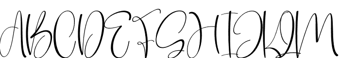 Beautyday Font UPPERCASE