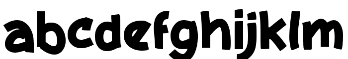 Bebek Duck Font LOWERCASE