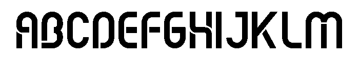 Bebel Bold Font UPPERCASE