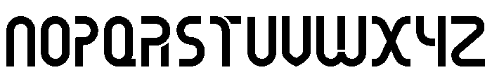 Bebel Bold Font UPPERCASE