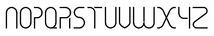 Bebel Light Font UPPERCASE