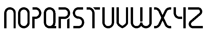 Bebel Regular Font UPPERCASE