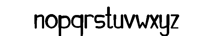 Becik Font LOWERCASE