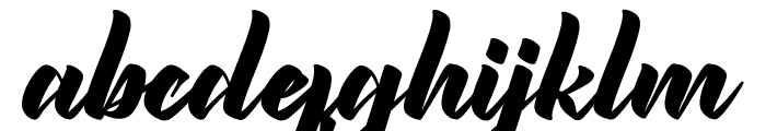 Beckley Demo Font LOWERCASE