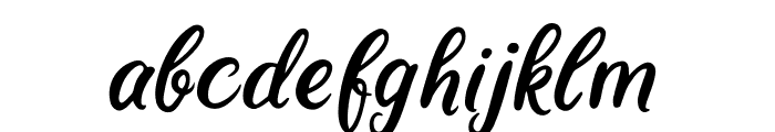 Becky Tahlia Font LOWERCASE