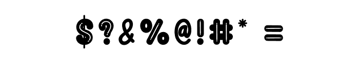 Become Font OTHER CHARS