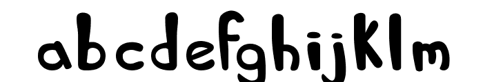 Bed and Breakfast Regular Font LOWERCASE