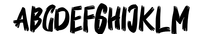 BedmifoFREE Font UPPERCASE