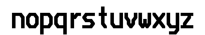 Bedstead Bold Condensed Font LOWERCASE
