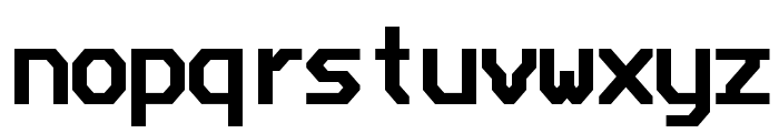 Bedstead Bold Semi Condensed Font LOWERCASE