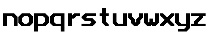 Bedstead Bold Font LOWERCASE