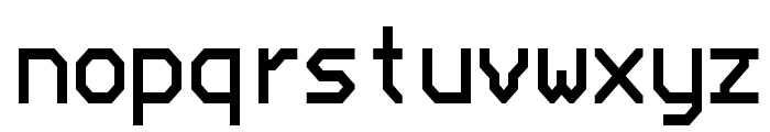 Bedstead Semi Condensed Font LOWERCASE