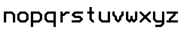 Bedstead Font LOWERCASE