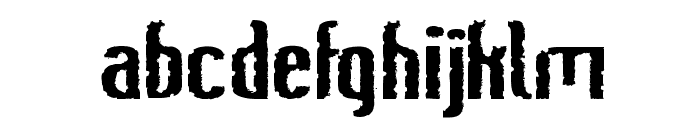 Bee Ridge Vintage Semi-condensed Bold Font LOWERCASE