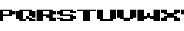 Beeb Mode Two Font UPPERCASE