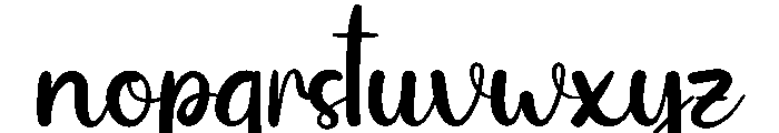 Before Font LOWERCASE