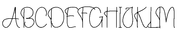 Beforehand Font UPPERCASE
