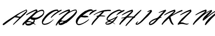 Begatory DEMO VERSION Italic Font UPPERCASE