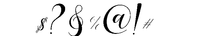 Begokly Font OTHER CHARS