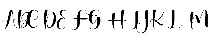 Begokly Font UPPERCASE