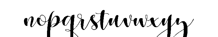 Begokly Font LOWERCASE