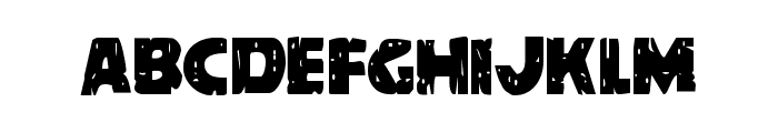 Behemuth Condensed Font LOWERCASE