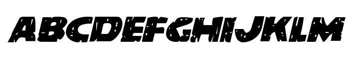 Behemuth Italic Font LOWERCASE