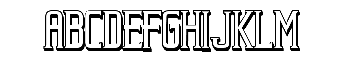 Beholder Outline Regular Font UPPERCASE