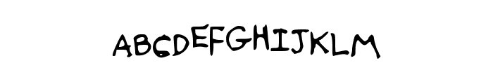 Being_Frank Font LOWERCASE
