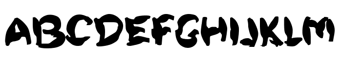 Bekicot Font UPPERCASE