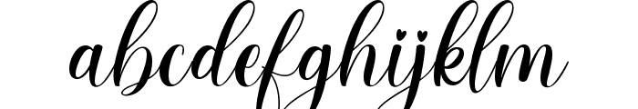 Belarose Font LOWERCASE