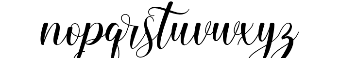 Belarose Font LOWERCASE