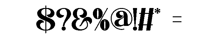 Beldom Font OTHER CHARS