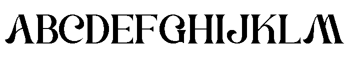 Beldom Font UPPERCASE