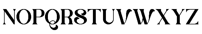Beldom Font UPPERCASE