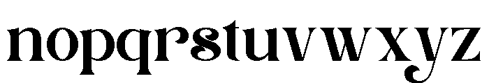 Beldom Font LOWERCASE