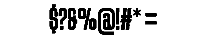 Belfrage Demo Font OTHER CHARS