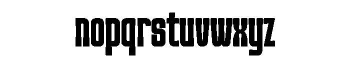Belfrage Demo Font LOWERCASE
