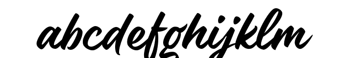 Belgates Font LOWERCASE