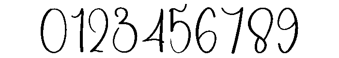 Belgia Calligraphy Font OTHER CHARS
