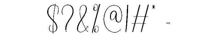 Belgian Font OTHER CHARS